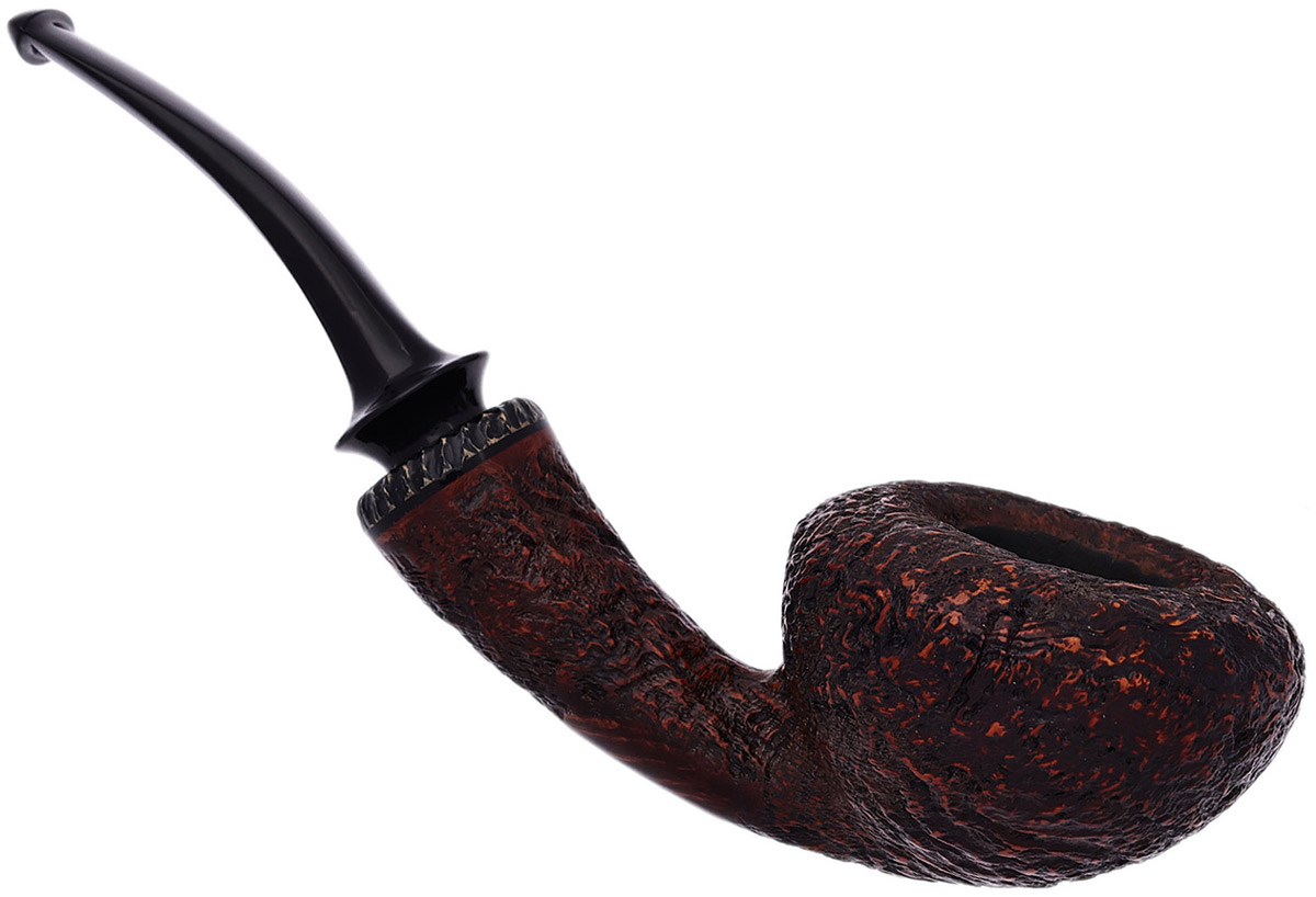 Misc. Estate HS Studio Sandblasted Reverse Calabash Acorn