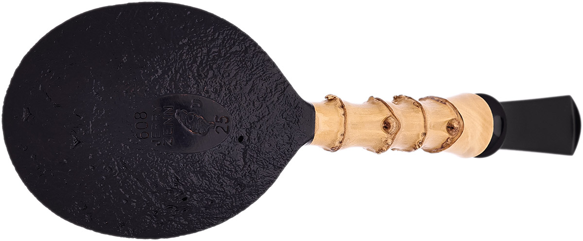 Misc. Estate Jerry Zenn Sandblasted Volcano with Bamboo and Boxwood (Unsmoked)