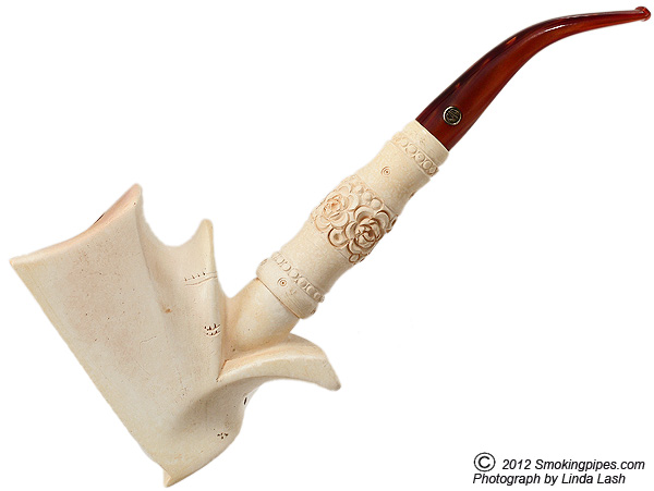 Misc. Estate CAO Meerschaum Giant Partially Carved Freehand