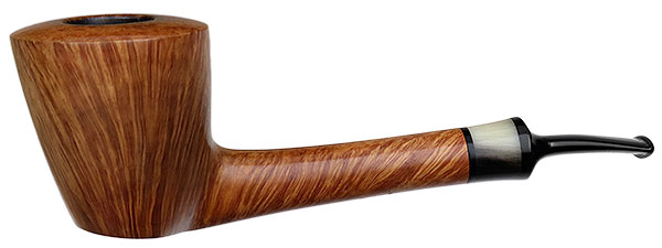 Misc. Estate Peter Matzhold Smooth Bent Dublin Sitter with Horn (2F)