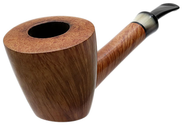 Misc. Estate Peter Matzhold Smooth Bent Dublin Sitter with Horn (2F)