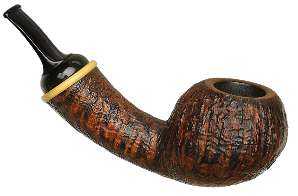 Misc. Estate Gregor Lobnik Sandblasted Bent Apple with Boxwood