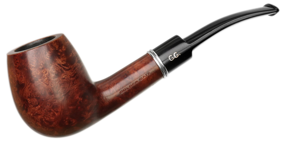 Misc. Estate Golden Gate Smooth Bent Brandy (303) (9mm)