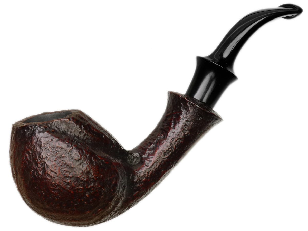 Misc. Estate Roadtown Sandblasted Bent Egg (4) (Unsmoked)
