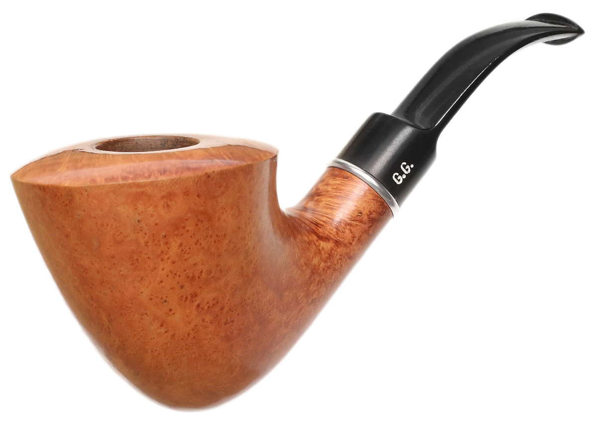tobacco gate Golden Gate Smooth Bent Dublin (306) (9mm) Tobacco Pipe