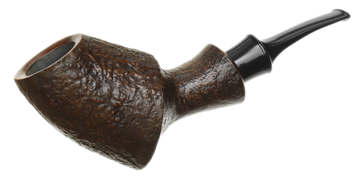 Misc. Estates: HS Studio Sandblasted Freehand (Unsmoked) Tobacco Pipe