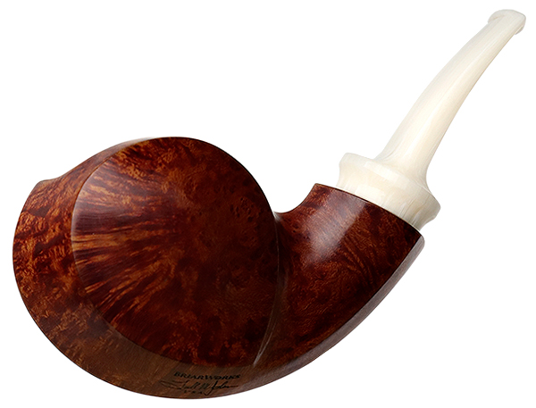 American Estates: BriarWorks Signature Smooth Blowfish (Todd Johnson  Design) Tobacco Pipe