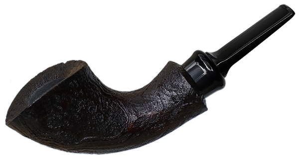American Estate BriarWorks Neptune Dark Sandblasted Horn (Unsmoked)