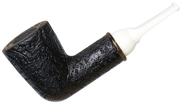American Estate BriarWorks Neptune Dark Sandblasted Stubby Dublin (Unsmoked)
