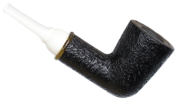 American Estate BriarWorks Neptune Dark Sandblasted Stubby Dublin (Unsmoked)