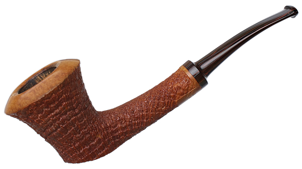 American Estate Rad Davis Partially Sandblasted Bent Dublin (2008)