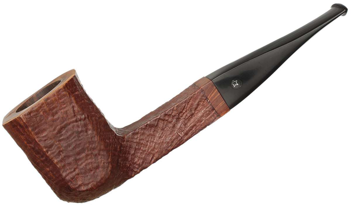 American Smoking Pipe Company Sandblasted Foursquare (Regd. No.) (1283/CR)  (Curt Rollar) Tobacco Pipe