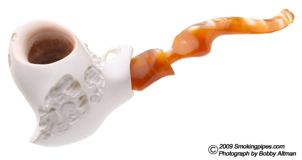 American Estate Micoli Meerschaum Carved Freehand (with Case)