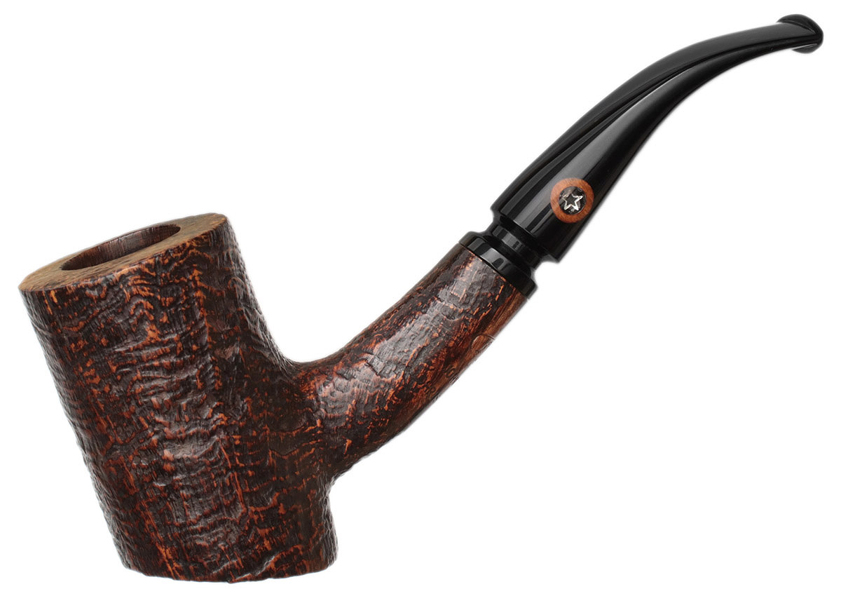 American Estate American Smoking Pipe Company Sandblasted Cherrywood ...