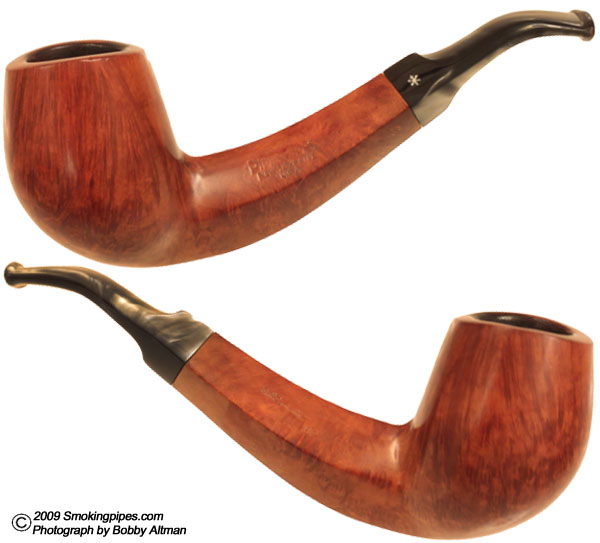American Estate Elliot Nachwalter "Pipe Works" Smooth Bent Billiard (82)