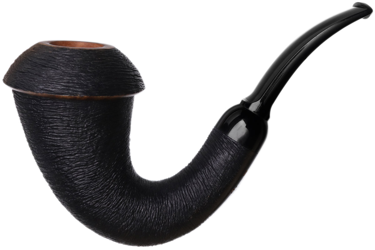 American Estates: BriarWorks Signature Rusticated Calabash (Todd Johnson  Design) (Unsmoked) Tobacco Pipe