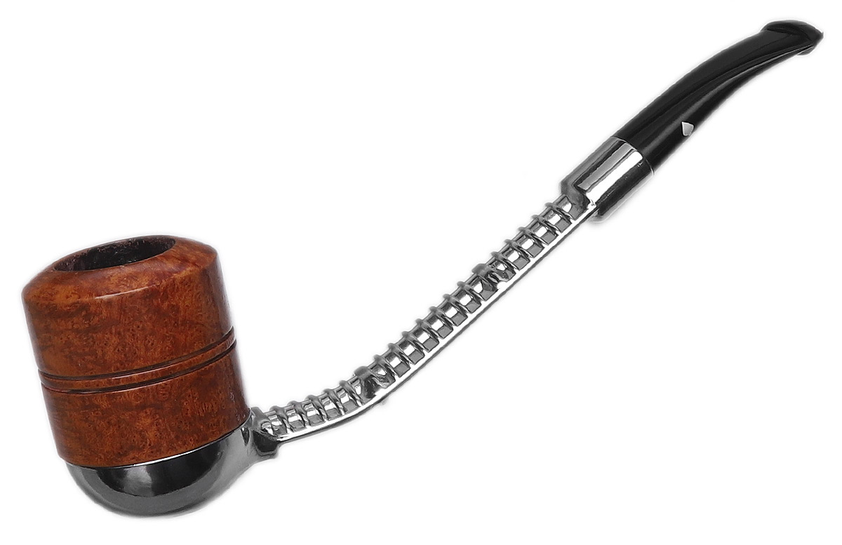 American Estates: Dr. Grabow Viking Smooth Bent Billiard (Unsmoked) Tobacco  Pipe