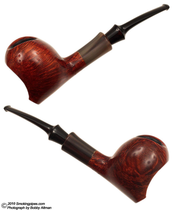 American Estate Gabrieli Smooth Bent Sitter Apple with Horn (2009)