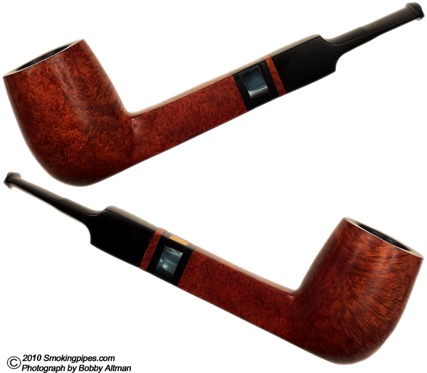 Aaron Beck Custom Made Smooth Billiard Tobacco Pipe