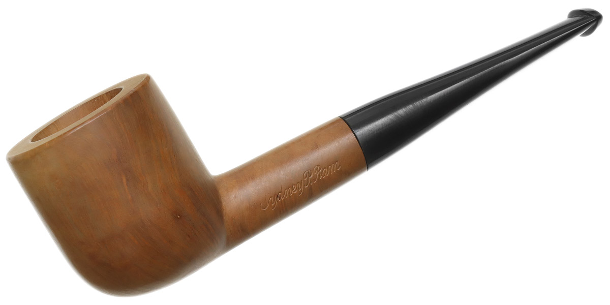 sydney tobacco Sydney P. Ram Smooth Pot (17) (Straight Grain) (Unsmoked) Tobacco Pipe