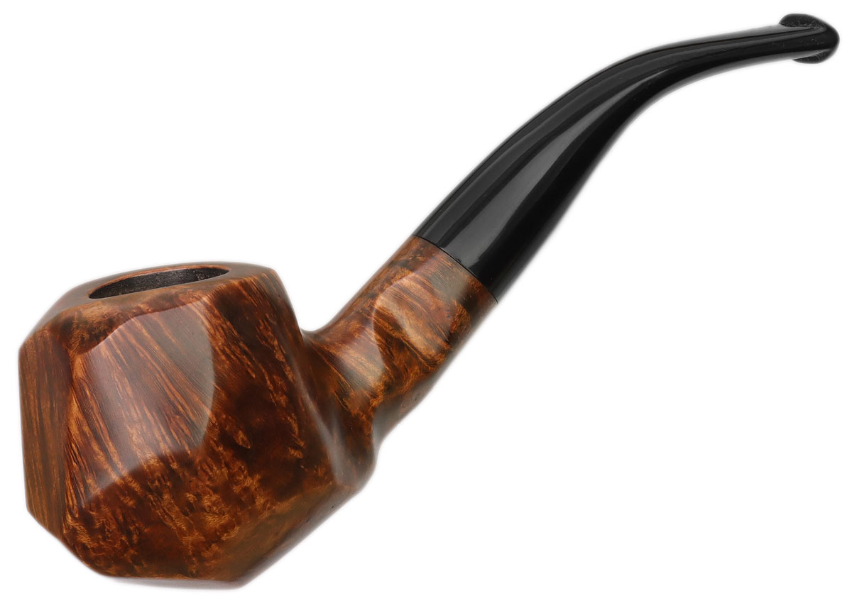 JM Boswell Smooth Faceted Bent Apple (2024) Tobacco Pipe