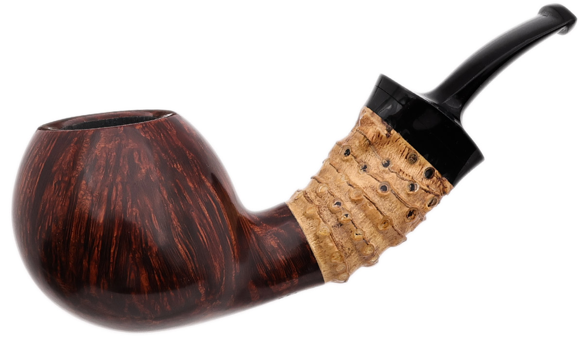 Smooth Bent Apple with Bamboo (1956) (2022) (Unsmoked) by J. Alan | Daily Reader