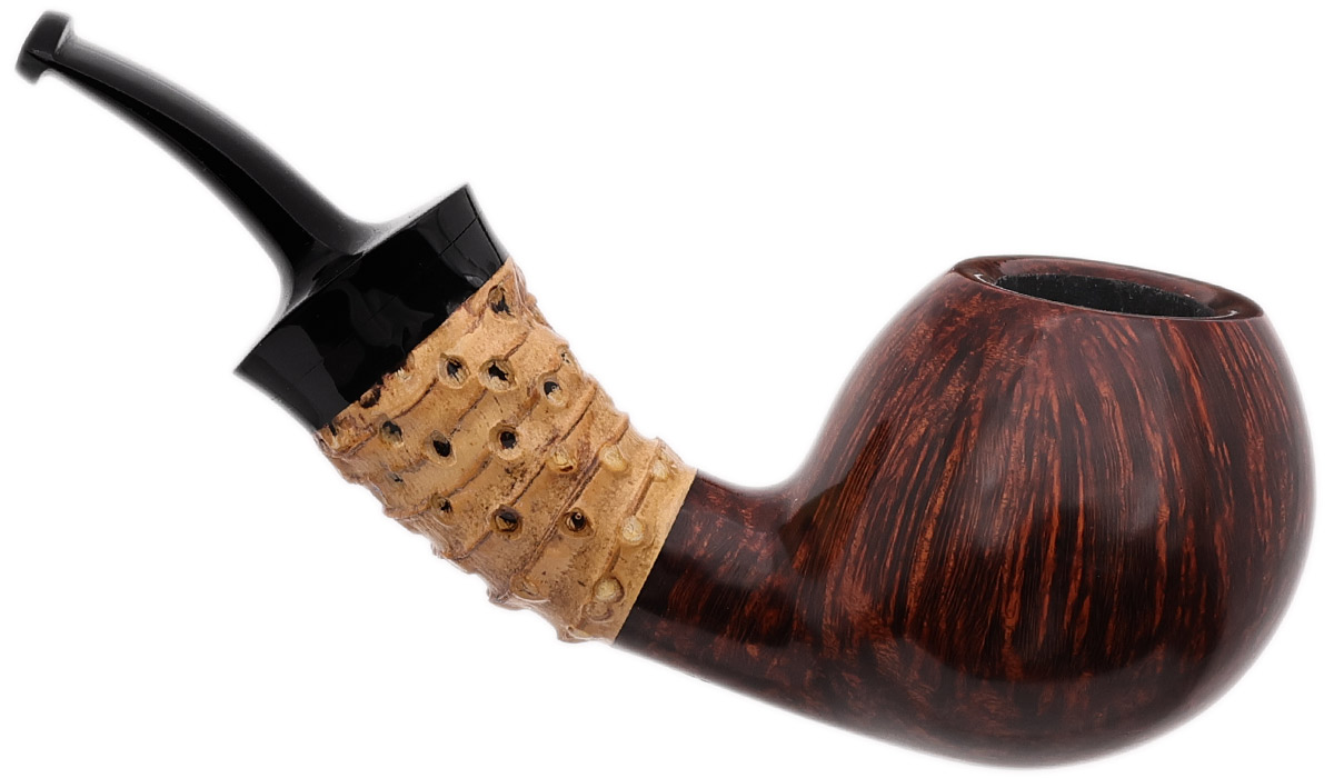 American Estate J. Alan Smooth Bent Apple with Bamboo (1956) (2022) (Unsmoked)
