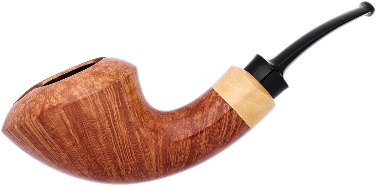 American Estate J. Alan Smooth Nautical Bent Dublin with Boxwood (972) (2014) (Unsmoked)