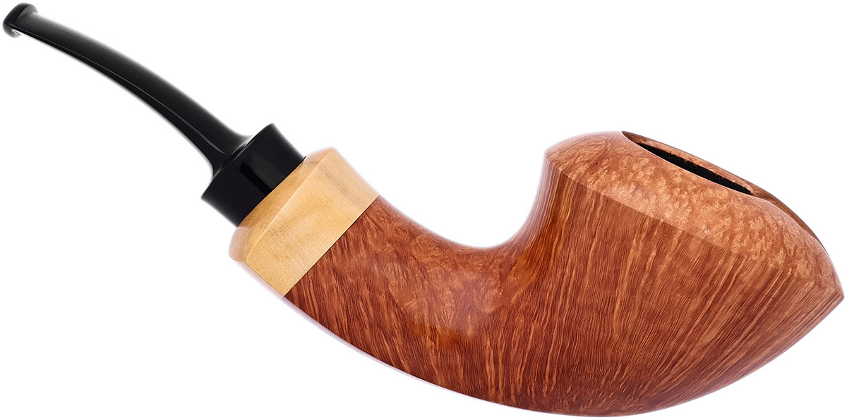 American Estate J. Alan Smooth Nautical Bent Dublin with Boxwood (972) (2014) (Unsmoked)