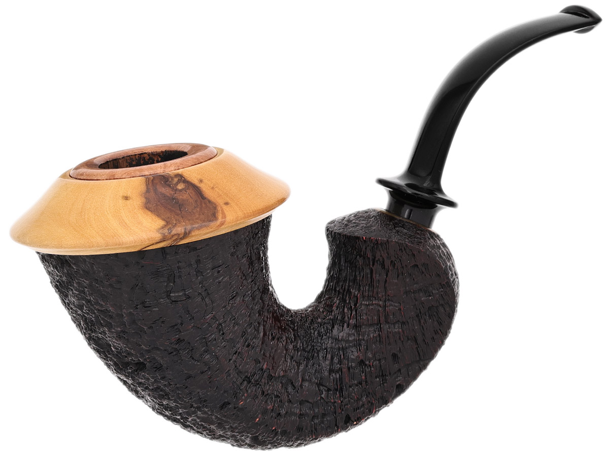 American Estate J. Alan Sandblasted Calabash with Boxwood (886) (2014)