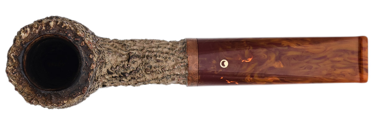 American Estate J.T. Cooke Sandblasted Billiard (OKF) (2005) (PROTO 1) (Personal Pipe)