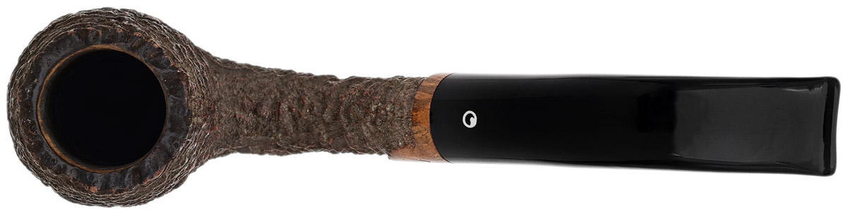 American Estate J.T. Cooke Sandblasted Bent Billiard (OGF) (2011) (Personal Pipe)