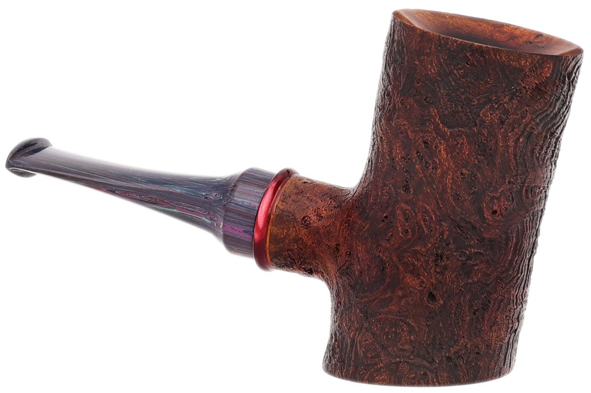 Smith House Sandblasted Poker (2020) Tobacco Pipe