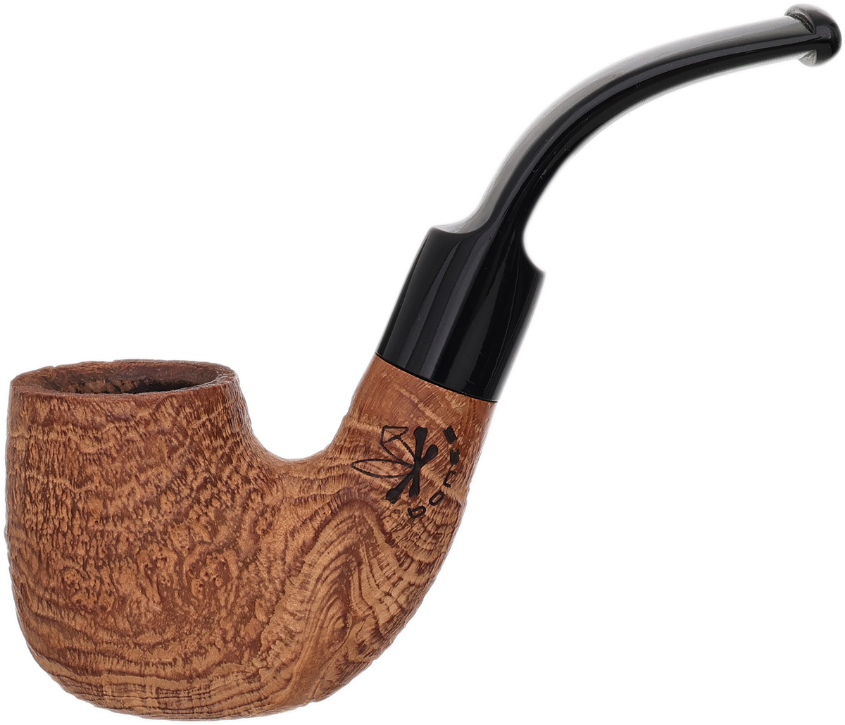 American Estate Chris Morgan Bones Sandblasted Bent Billiard