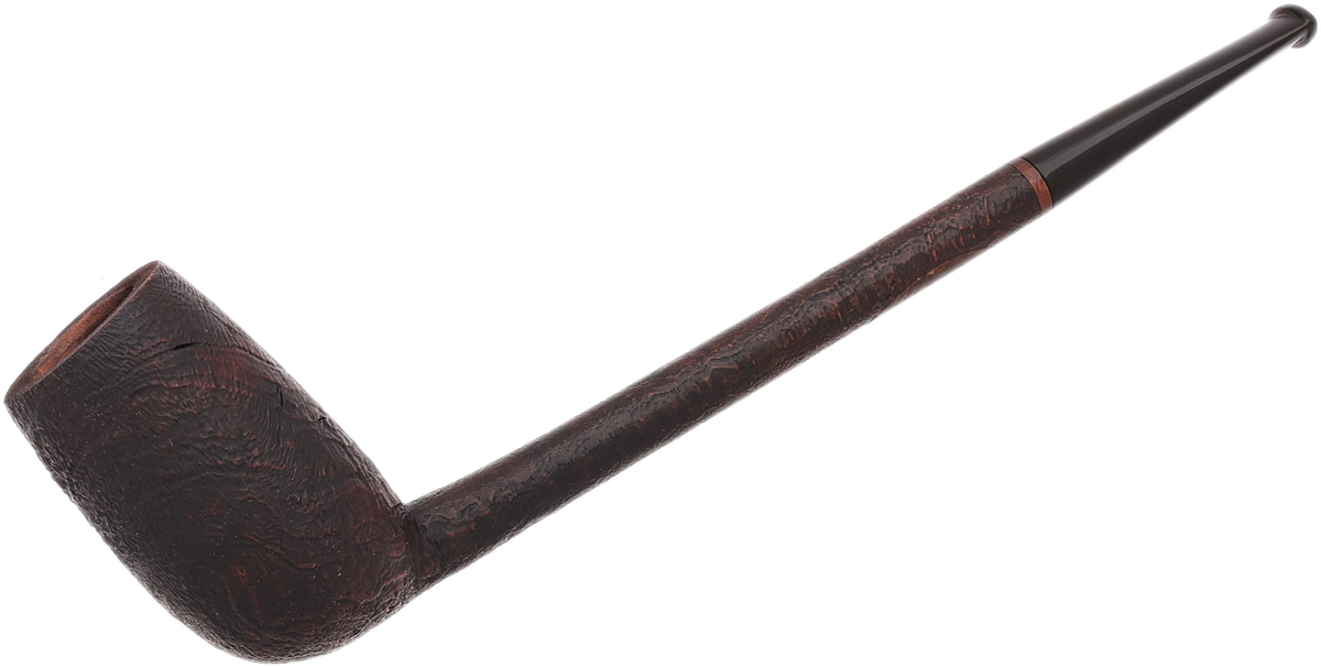 Scottie Piersel Sandblasted Pencil Shank Liverpool Tobacco Pipe