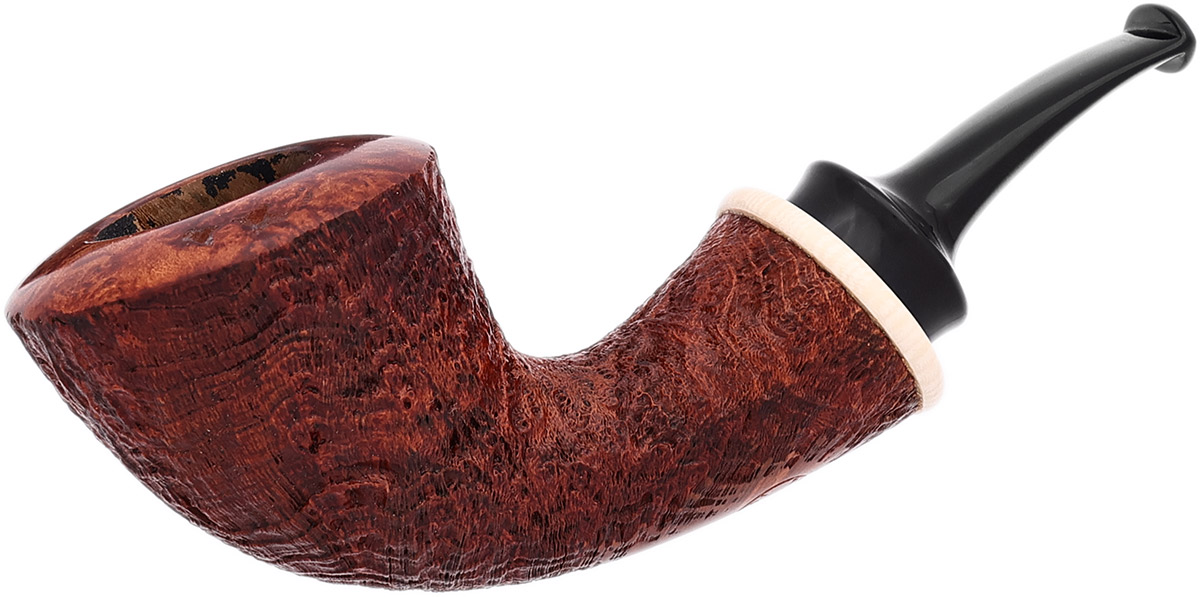 American Estate Todd Johnson Sandblasted Bent Dublin with Ivorite (Hoplite)