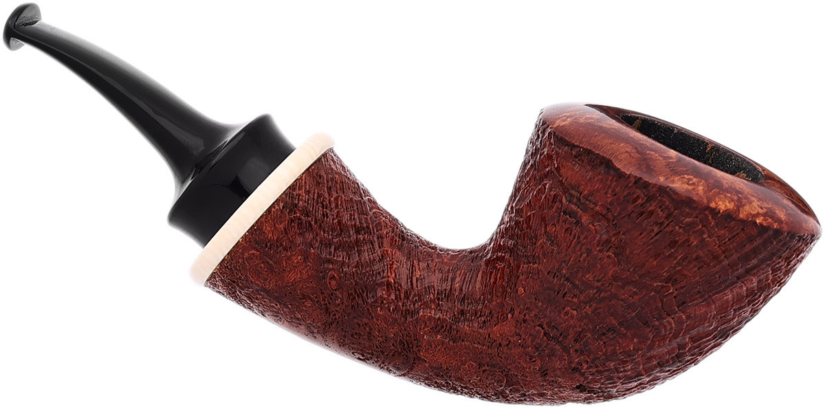 American Estate Todd Johnson Sandblasted Bent Dublin with Ivorite (Hoplite)