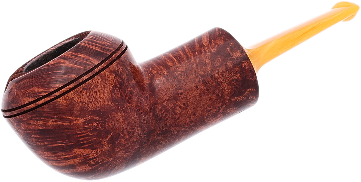 American Estate BriarWorks Neptune Dark Smooth Reverse Calabash Rhodesian