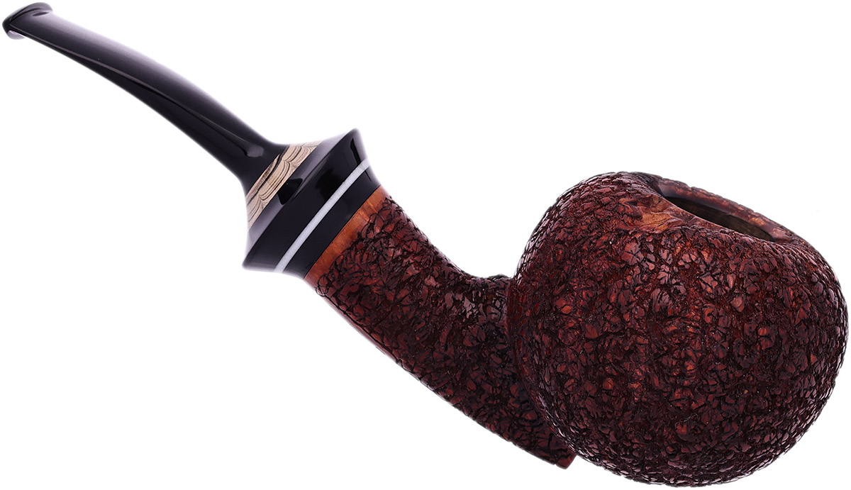 American Estate Joe Skoda Cracked Shell Rusticated Bent Apple (2111)