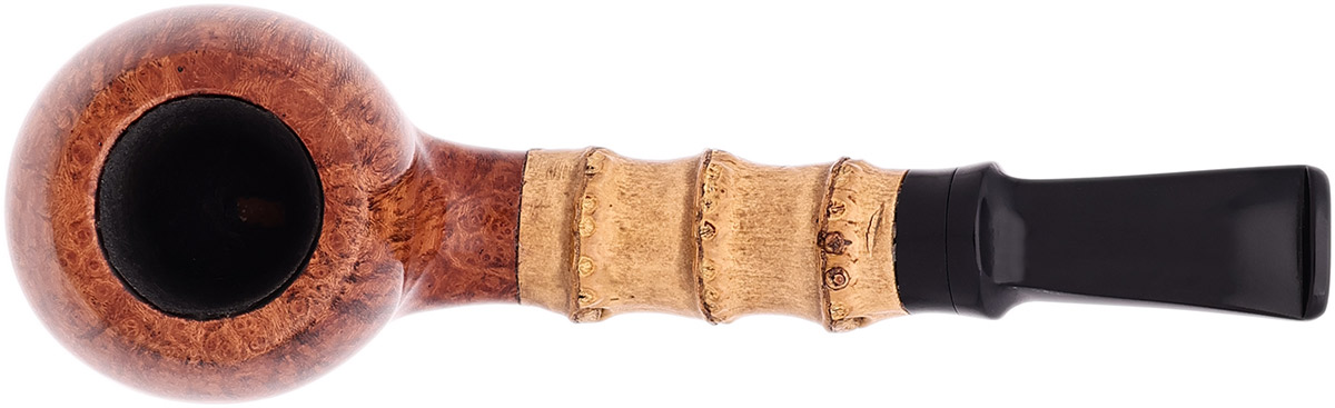 American Estate Ian Fisher Smooth Bent Apple with Bamboo (2024) (Unsmoked)
