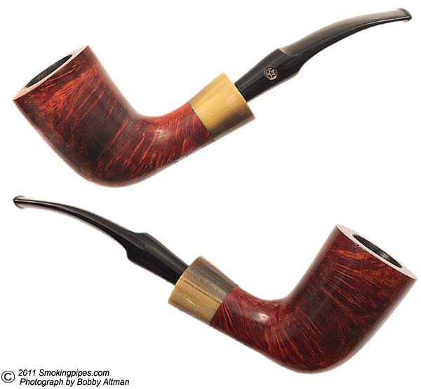 American Estate Mark Tinsky Cabernet Bent Billiard with Faux-Horn Ferrule