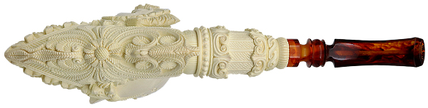 Turkish Estates Kudret Meerschaum Cavalier (with Case) (Unsmoked)