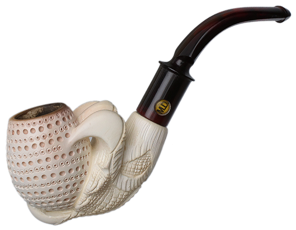 Turkish Estates M.D. Meerschaum Claw (with Tamper and Case)