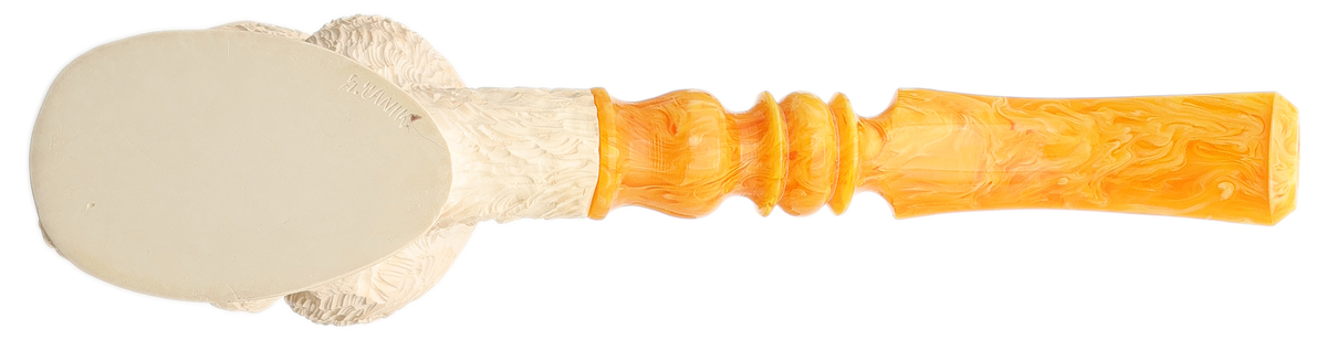 Turkish Estates S. Yanik Meerschaum Carved Cat (with Case) (Unsmoked)