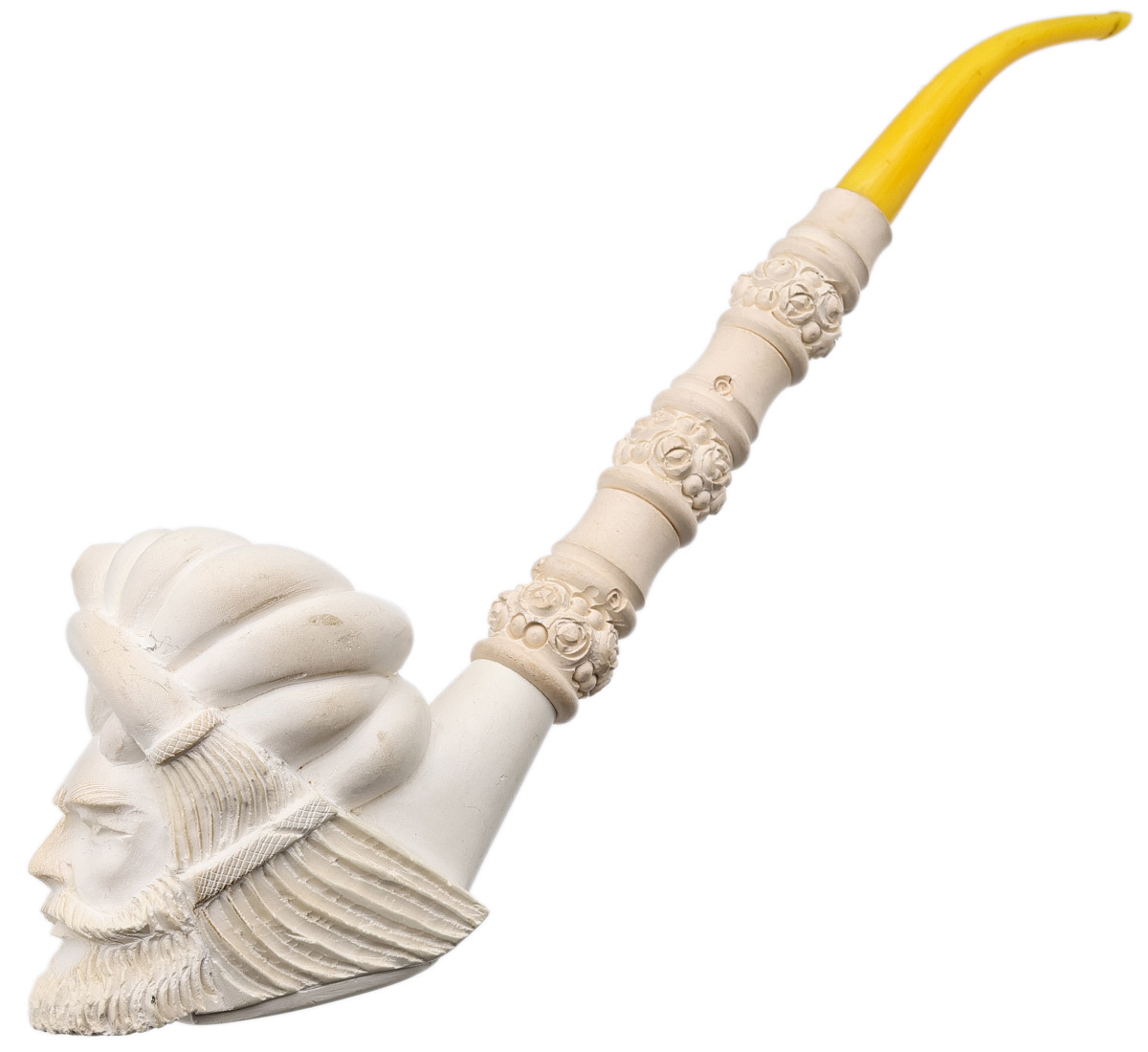 Turkish Estates Unknown Meerschaum Man (Unsmoked)