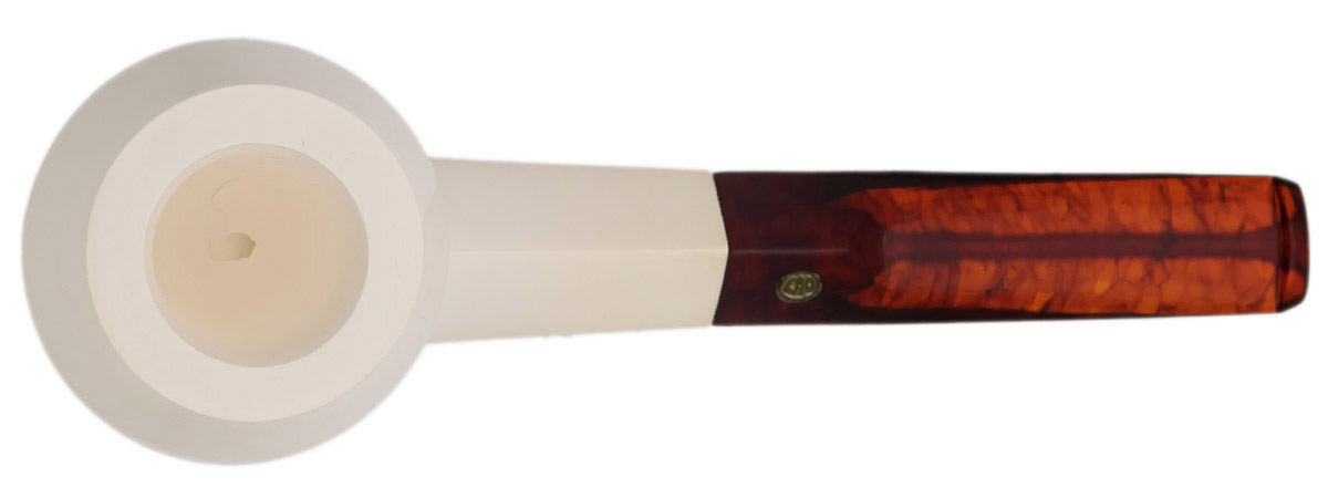 Turkish Estates CAO Meerschaum Smooth Bulldog (with Case and Tamper) (Unsmoked)