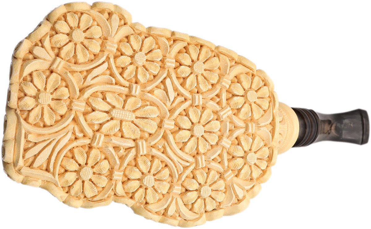 Turkish Estates Eyup Sabri Meerschaum Hephaestus and Aphrodite (with Case and Tamper) (Unsmoked)