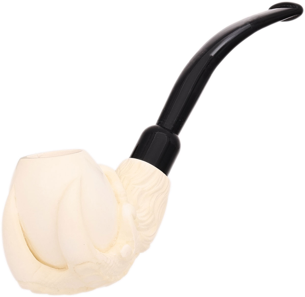 Turkish Estates Unknown Meerschaum Claw Holding Egg (Unsmoked)