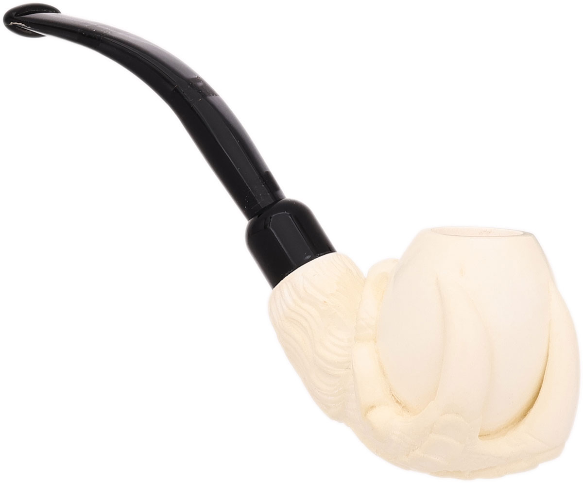 Turkish Estates Unknown Meerschaum Claw Holding Egg (Unsmoked)