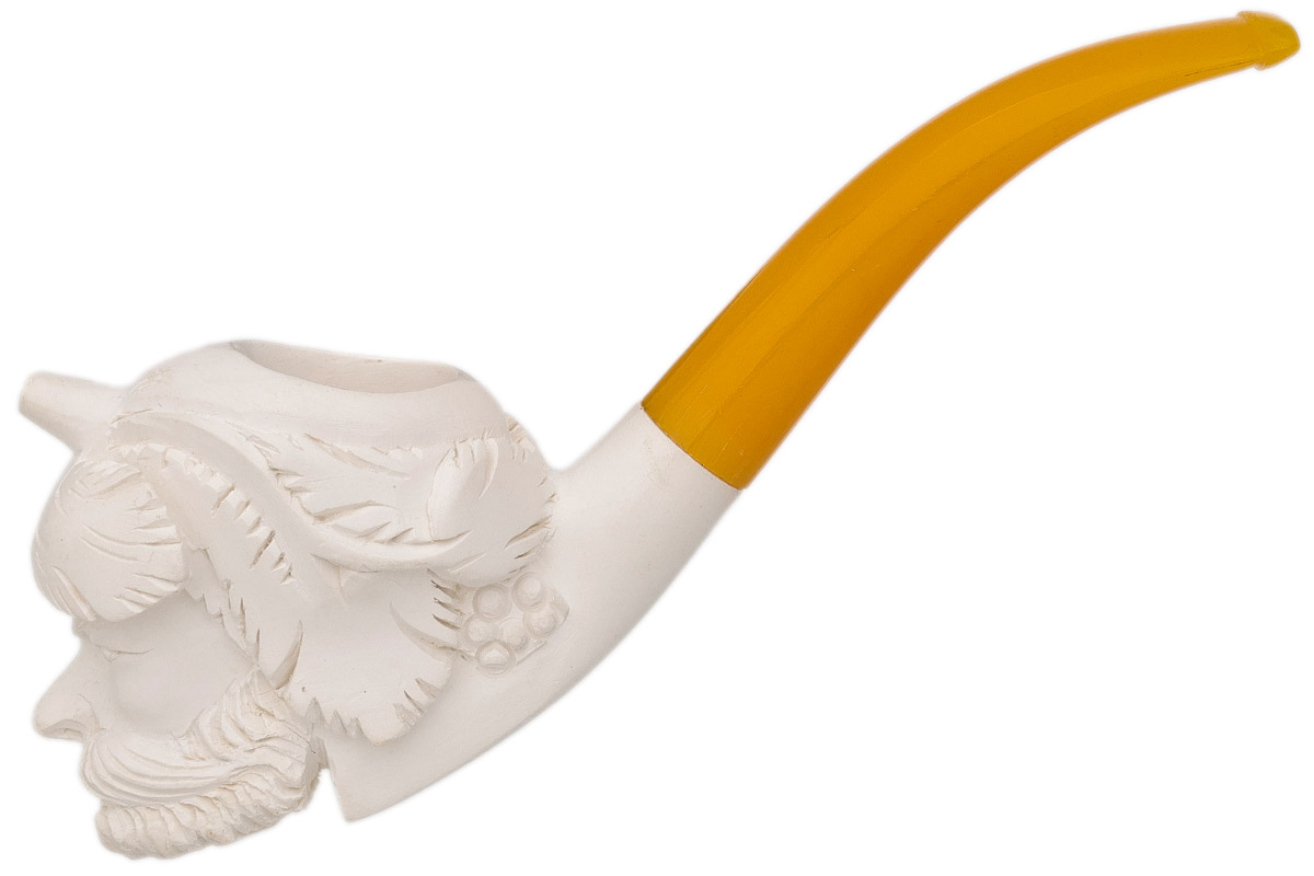 Turkish Estates Unknown Meerschaum Stern Bacchus (Unsmoked)